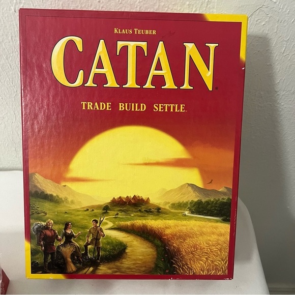 CATAN Board Game Journey of Discovery and Trade Civilization Building Strategy - Picture 2 of 10
